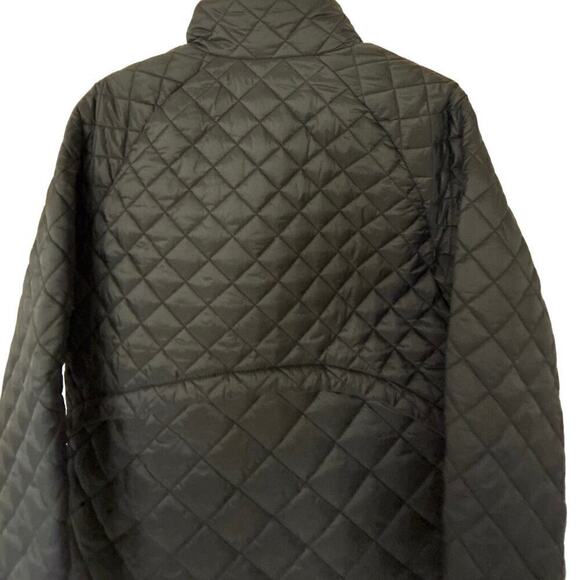 WE by Living In Yellow Black Quilted Puffer Jacket Size Medium NWOT - Picture 8 of 10